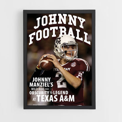 ap-johnny manziel-2 cadre Noir