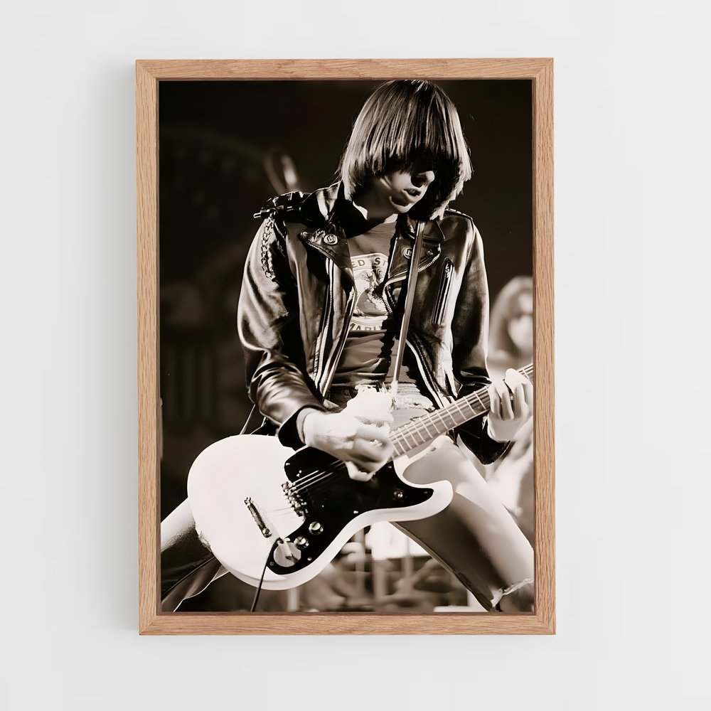 ap-johnny ramone-1 cadre Bois clair