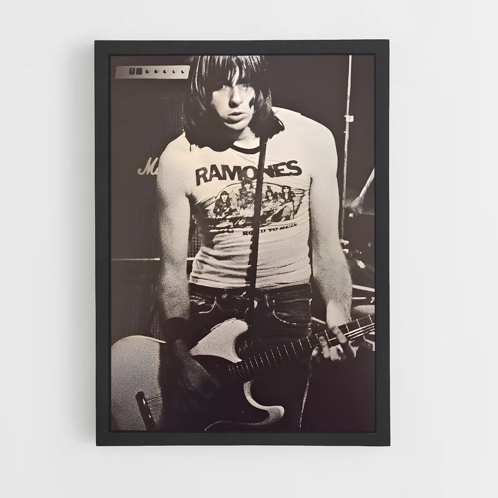 ap-johnny ramone-4 cadre Noir