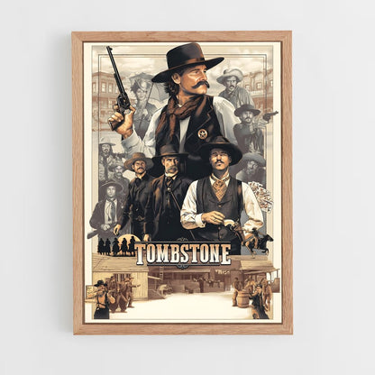 ap-johnny ringo-1 cadre Bois clair