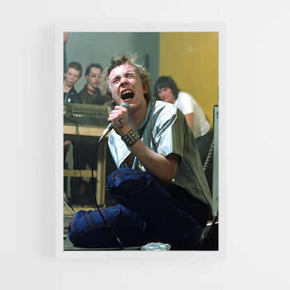 ap-johnny rotten-2 cadre Blanc