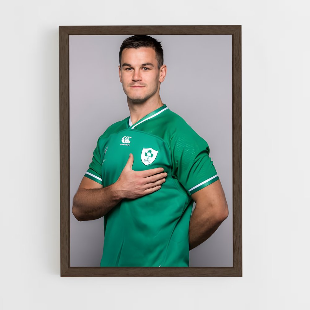 ap-johnny sexton-1 cadre Bois foncé