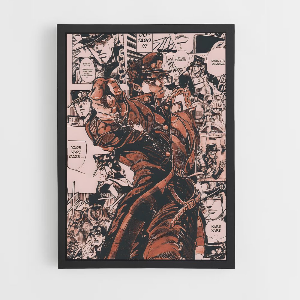 ap-jojos bizarre adventure-1 cadre Noir