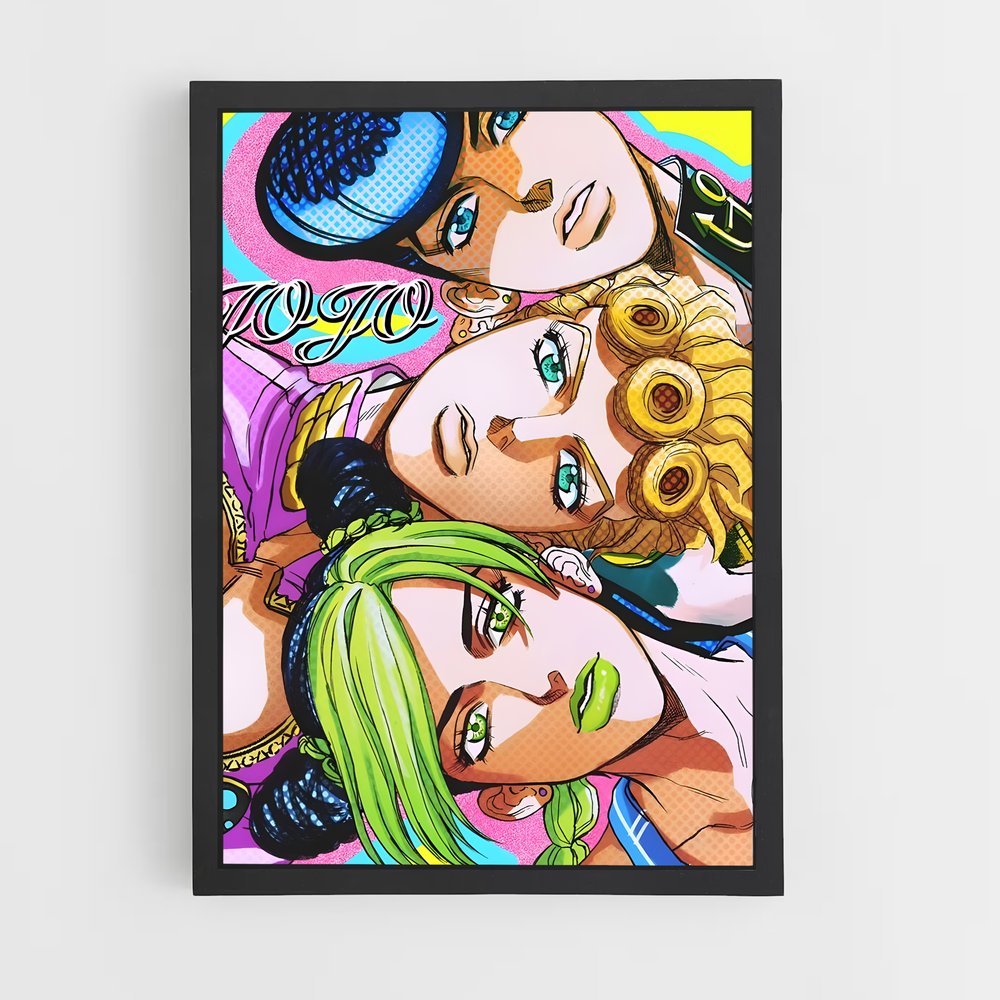 ap-jojos bizarre adventure-4 cadre Noir