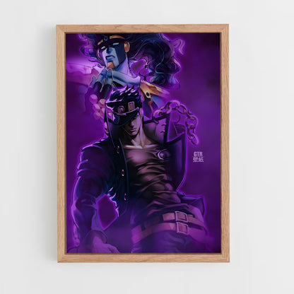 ap-jojos bizarre adventure-5 cadre Bois clair