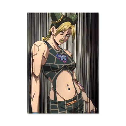 Poster Jolyne en Vert