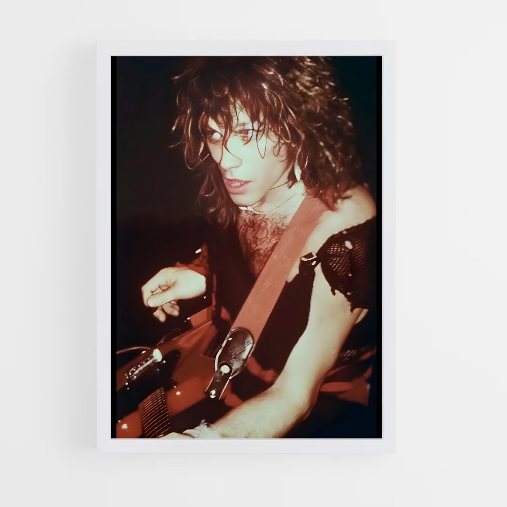ap-jon bon jovi-1 cadre Blanc