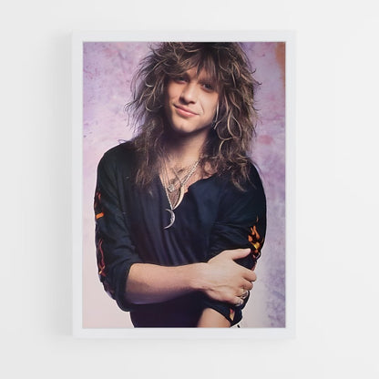 ap-jon bon jovi-4 cadre Blanc