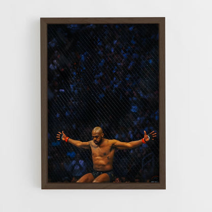 ap-jon jones-9 cadre Bois foncé