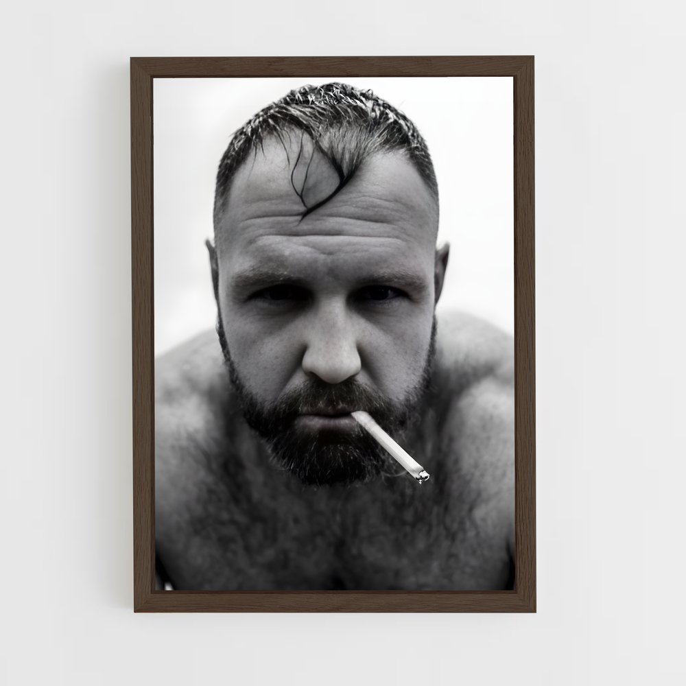 ap-jon moxley-4 cadre Bois foncé