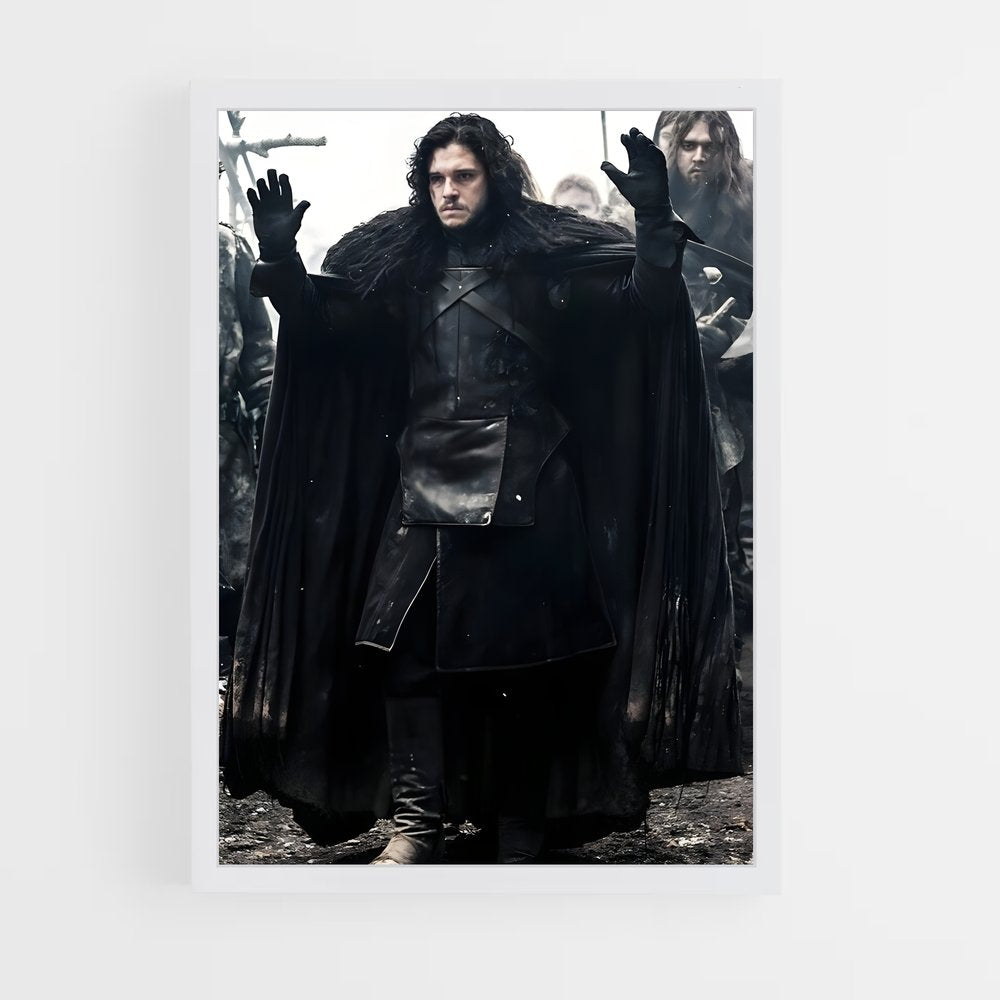 ap-jon snow-3 cadre Blanc