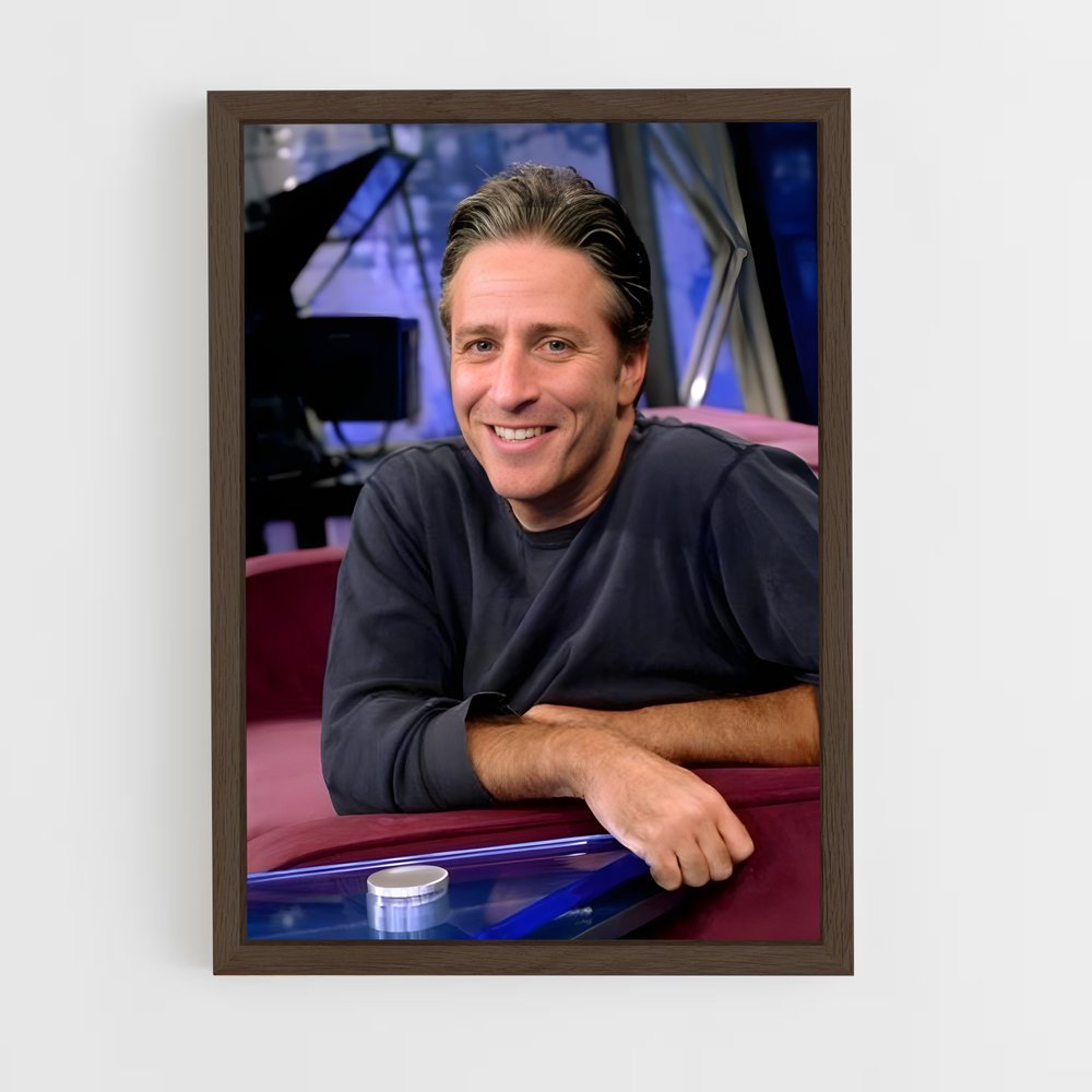 ap-jon stewart-6 cadre Bois foncé