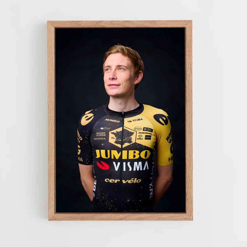 ap-jonas vingegaard-3 cadre Bois clair