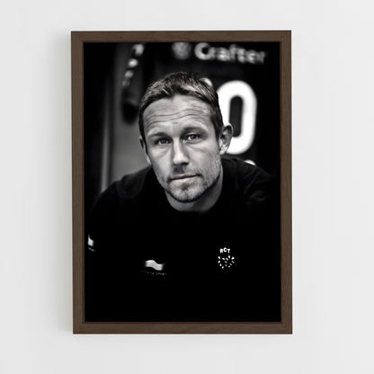 ap-jonny wilkinson-2 cadre Bois foncé
