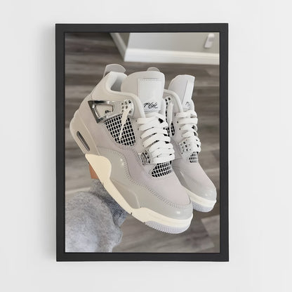 ap-jordan brand-4 cadre Noir
