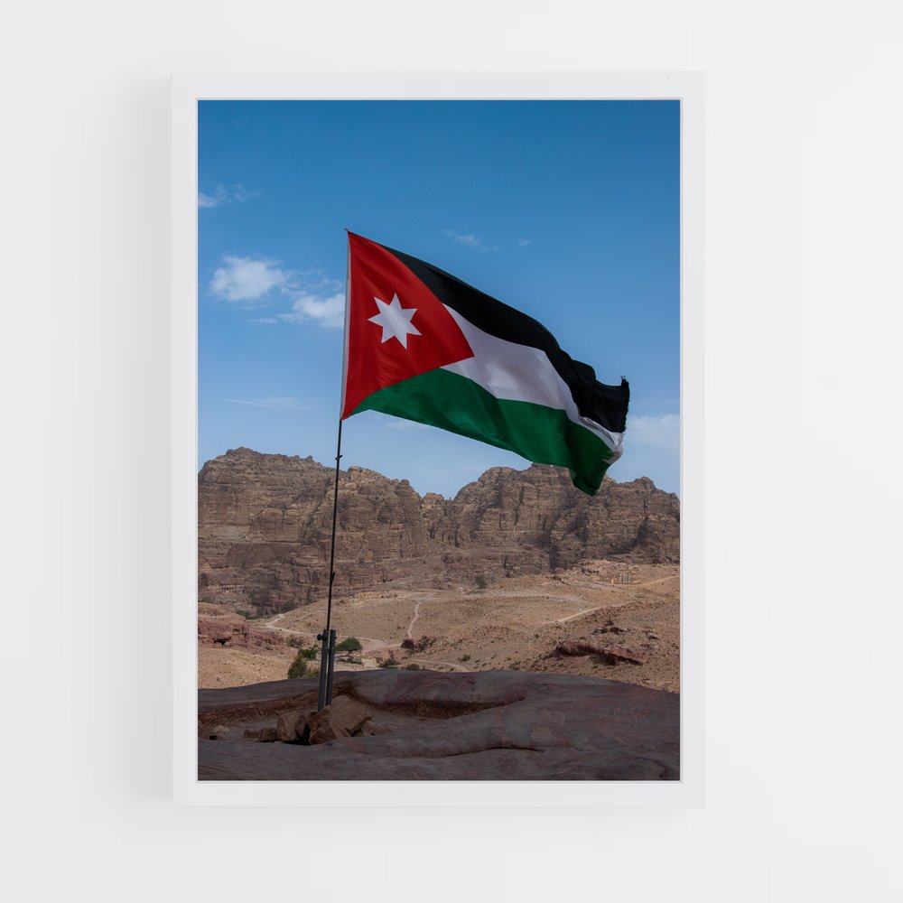 ap-jordan flag-1 cadre Blanc