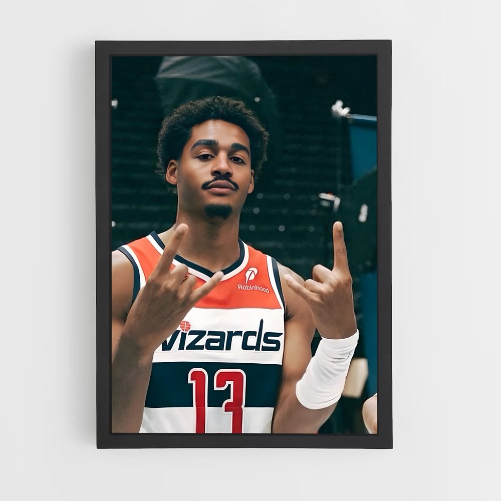 ap-jordan poole-4 cadre Noir