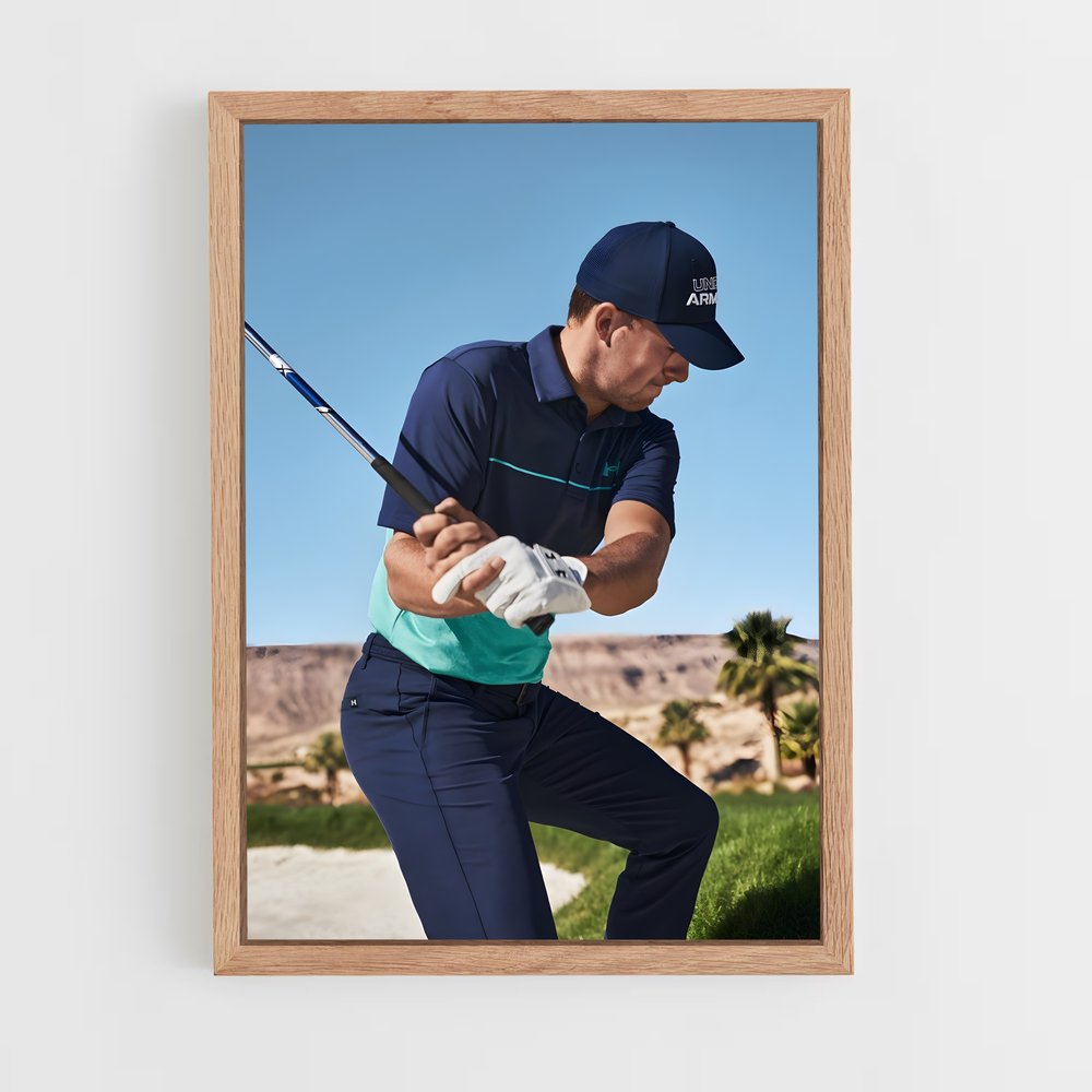 ap-jordan spieth-1 cadre Bois clair