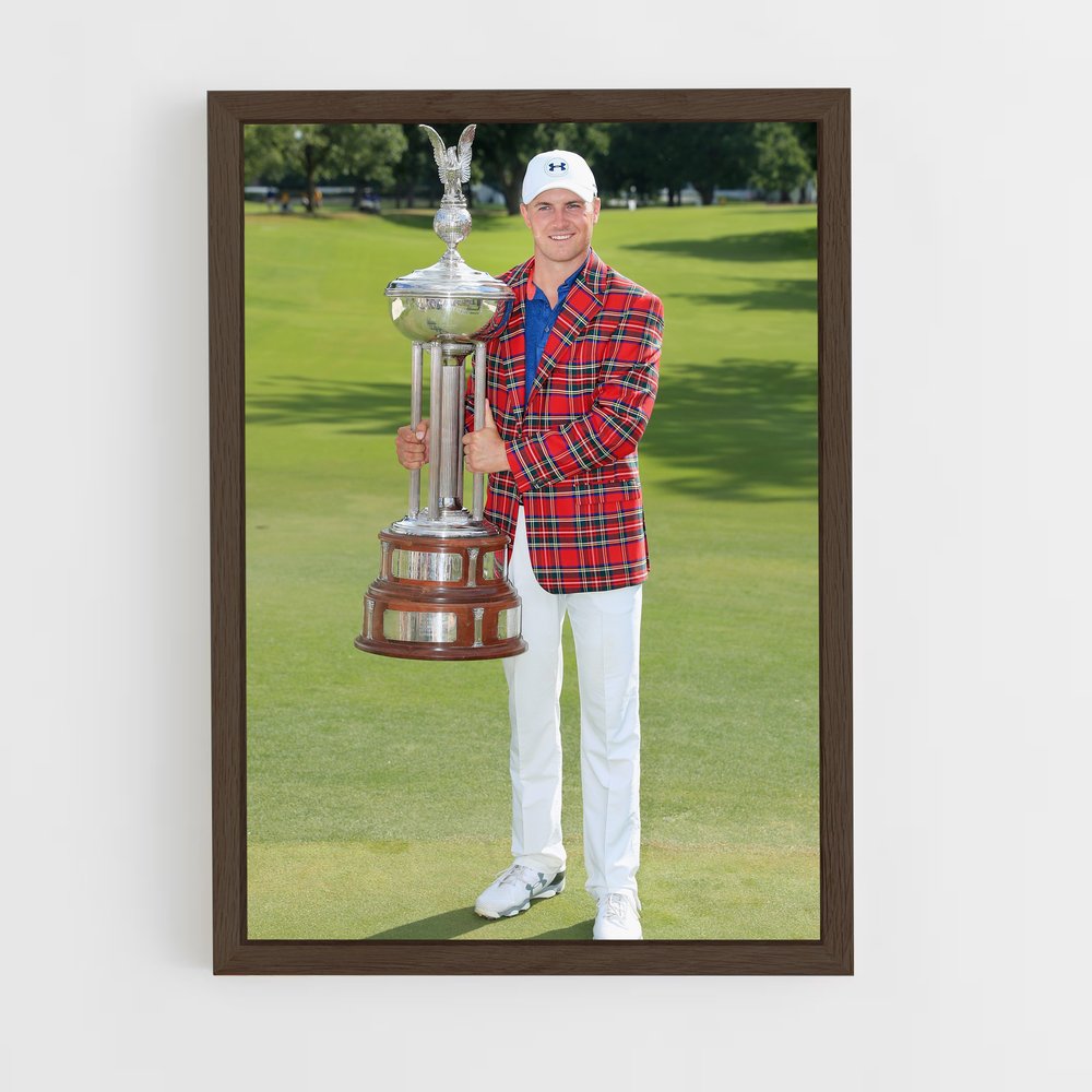 ap-jordan spieth-2 cadre Bois foncé