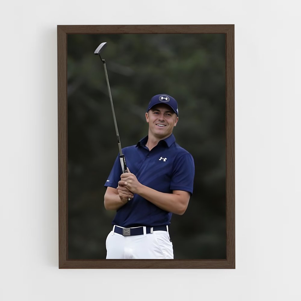 ap-jordan spieth-6 cadre Bois foncé