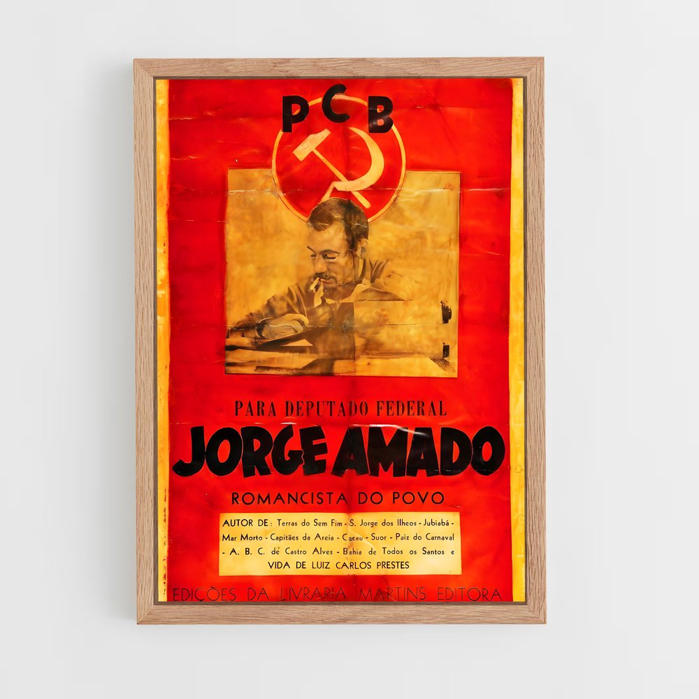 ap-jorge amado-2 cadre Bois clair