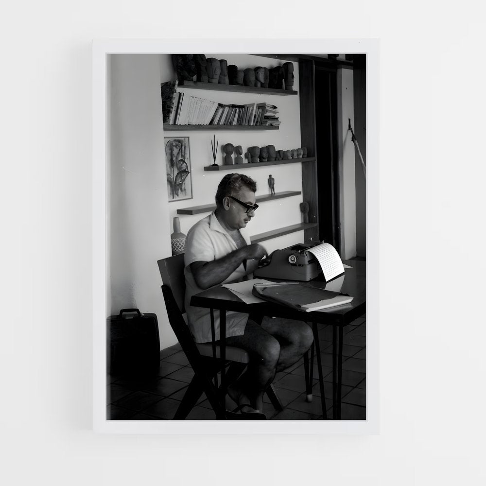 ap-jorge amado-5 cadre Blanc
