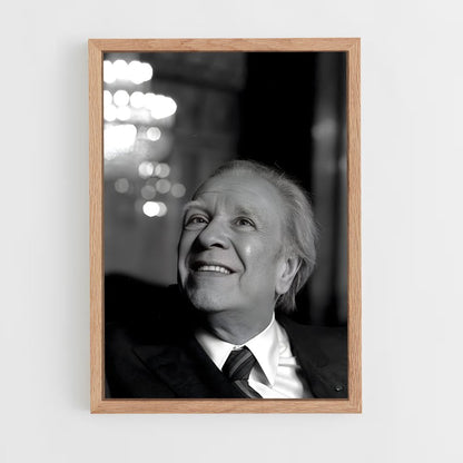 ap-jorge luis borges-1 cadre Bois clair