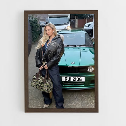 ap-jorja smith-1 cadre Bois foncé