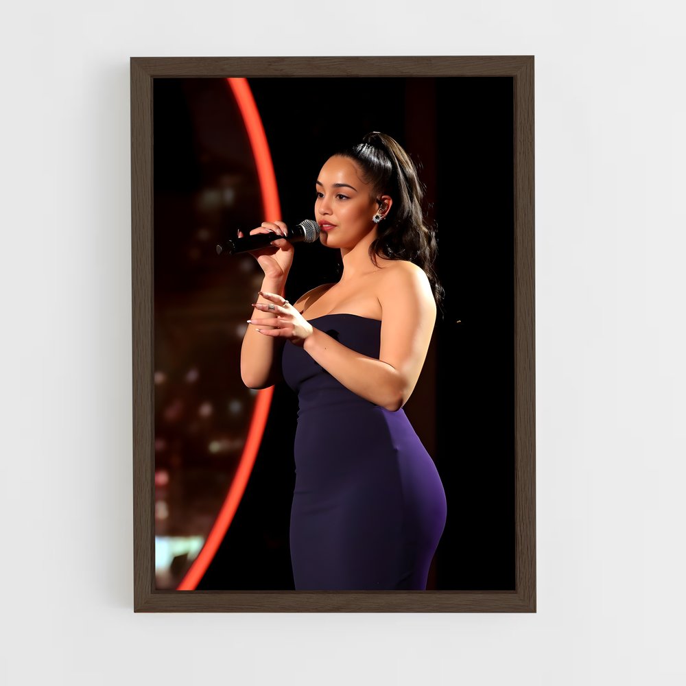 ap-jorja smith-3 cadre Bois foncé