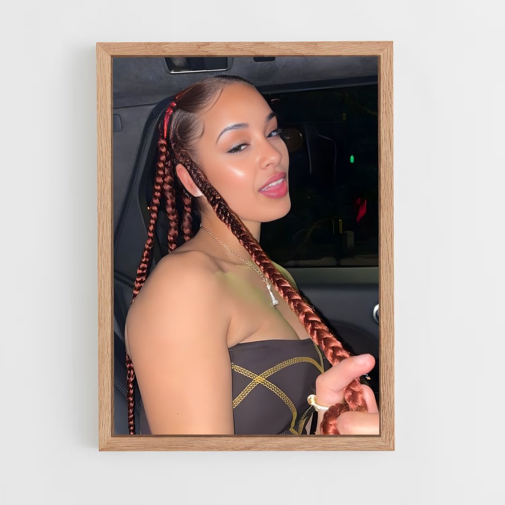 ap-jorja smith-4 cadre Bois clair
