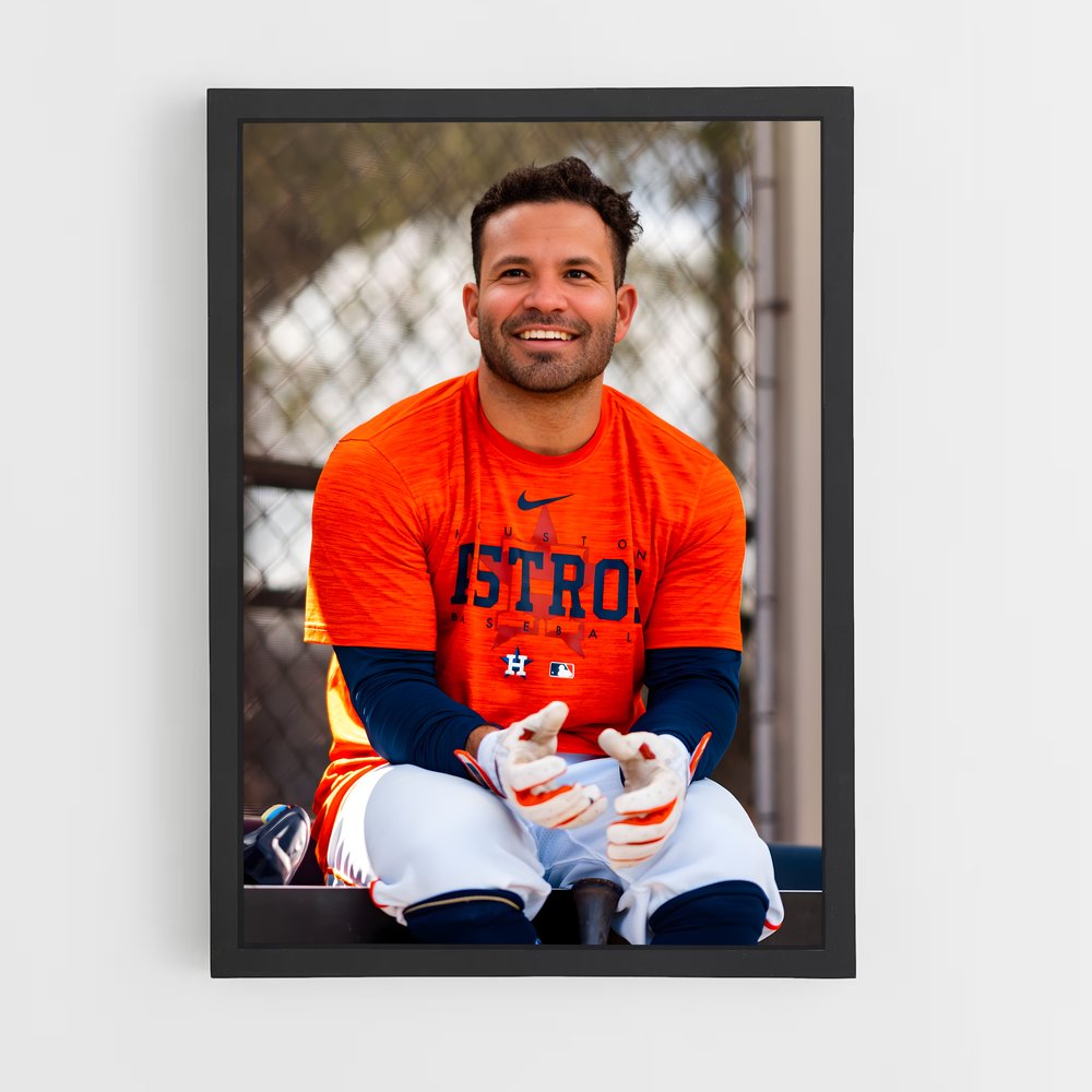 ap-jose altuve-1 cadre Noir
