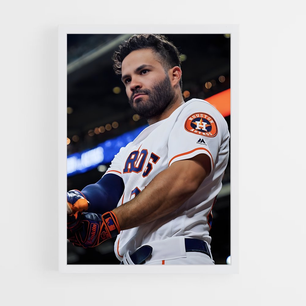 ap-jose altuve-2 cadre Blanc