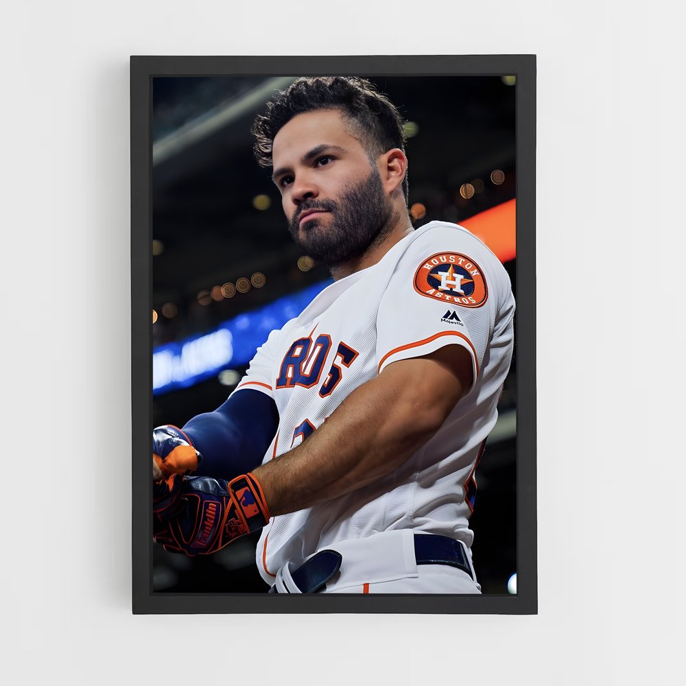 ap-jose altuve-2 cadre Noir