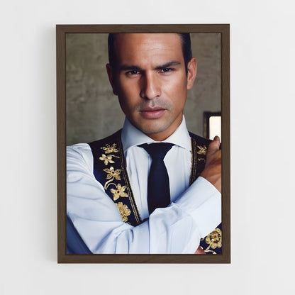 ap-jose mari manzanares-1 cadre Bois foncé