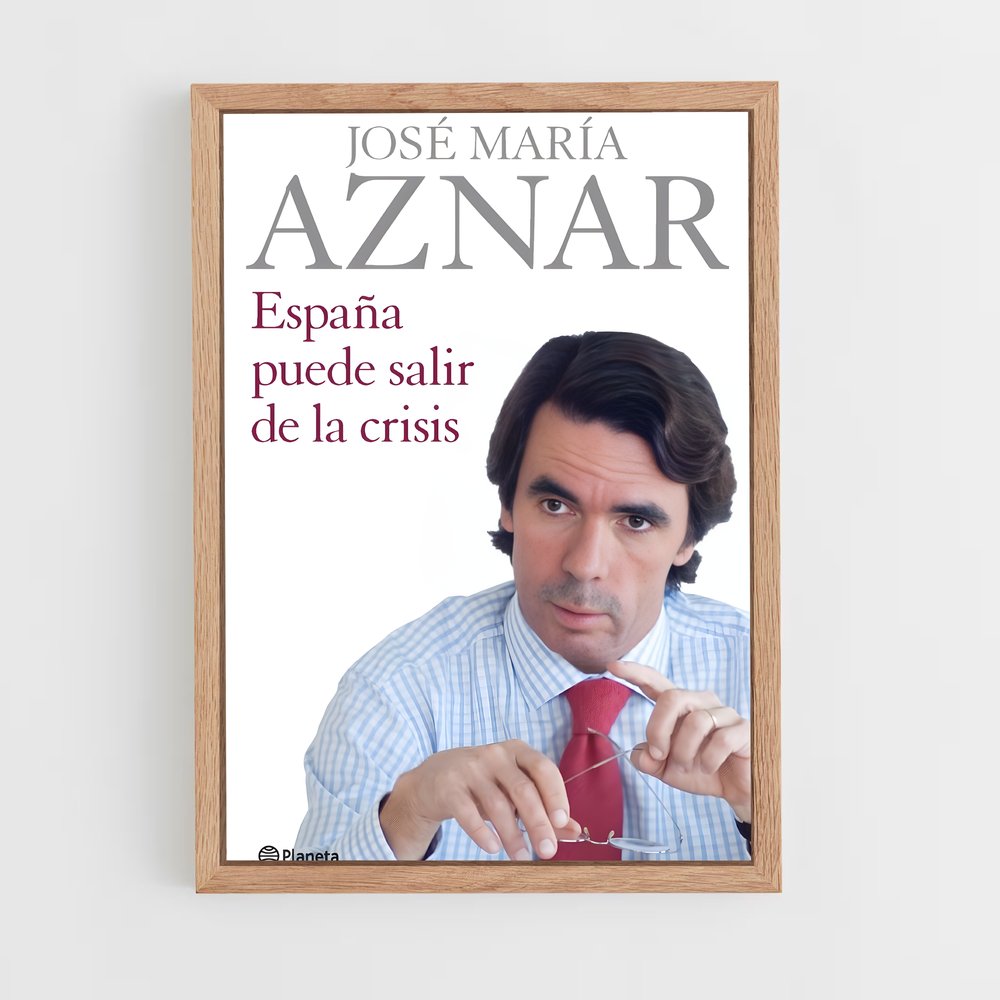 ap-jose maria aznar-1 cadre Bois clair