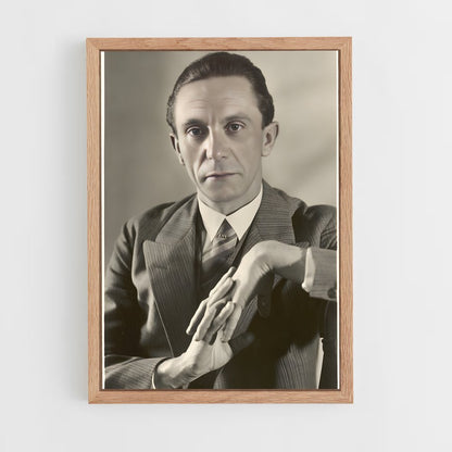 ap-joseph goebbels-1 cadre Bois clair