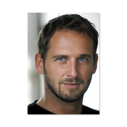 Poster L'Homme aux Yeux Bleus
