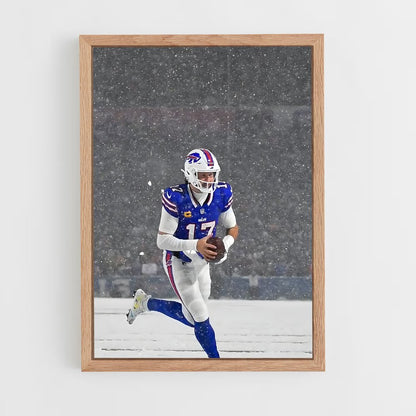 ap-josh allen-3 cadre Bois clair