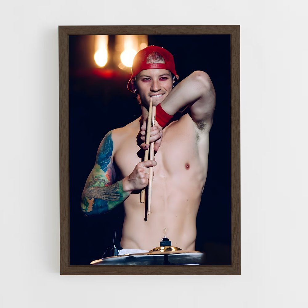 ap-josh dun-1 cadre Bois foncé