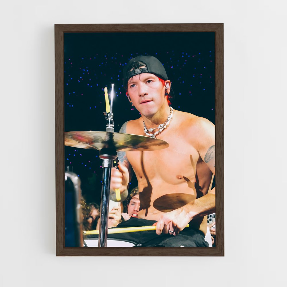 ap-josh dun-3 cadre Bois foncé