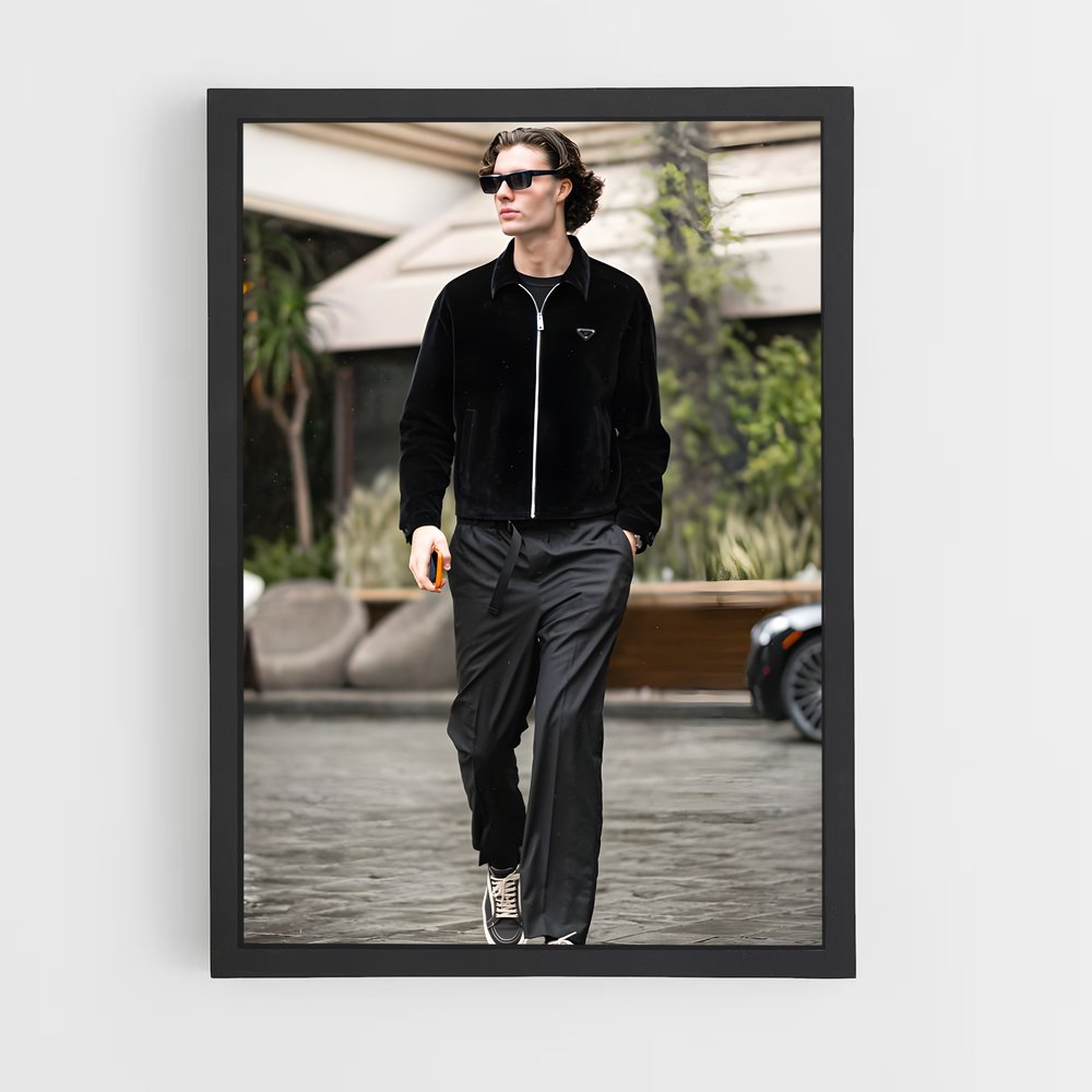 ap-josh giddey-1 cadre Noir