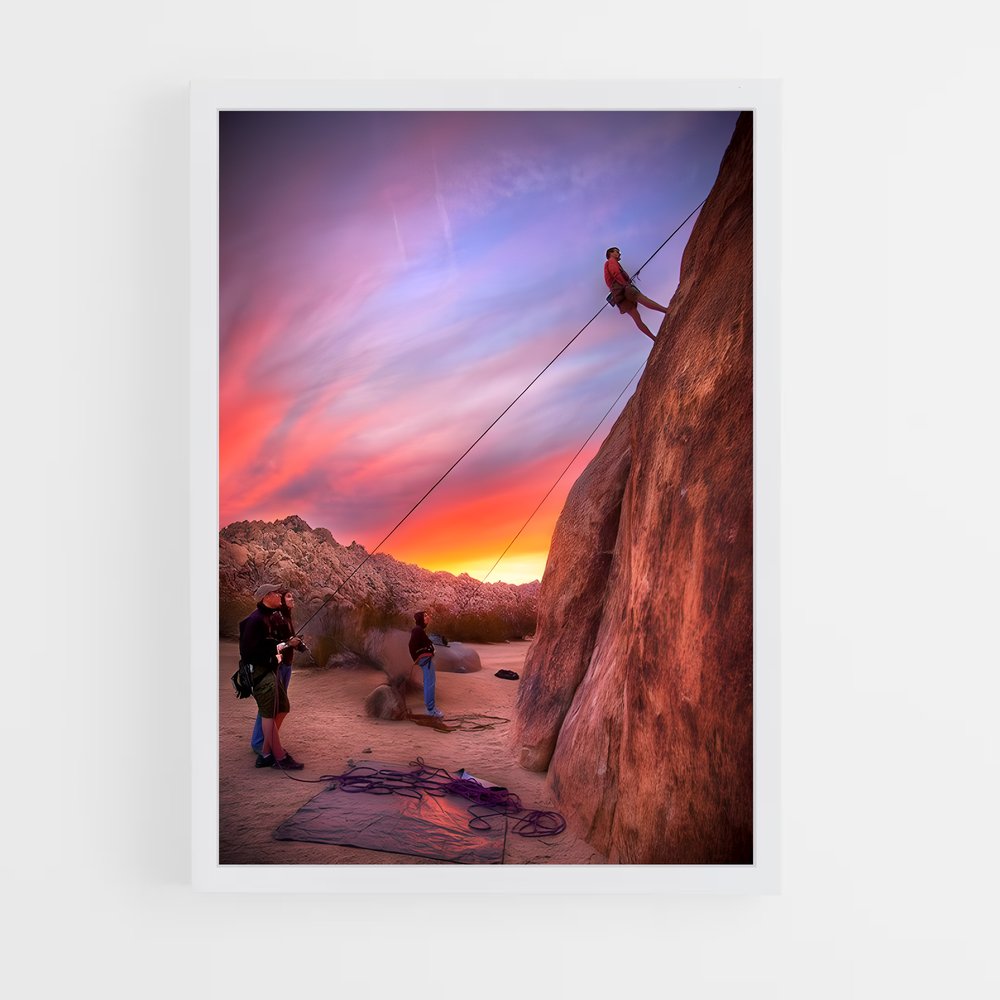 ap-joshua tree climbing california-2 cadre Blanc