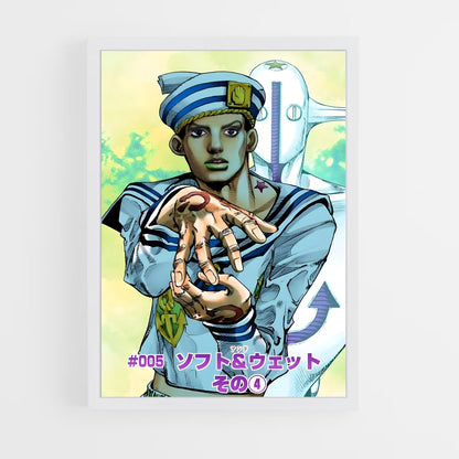 ap-josuke higashikata-2 cadre Blanc