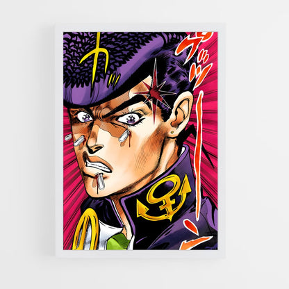 ap-josuke higashikata-4 cadre Blanc