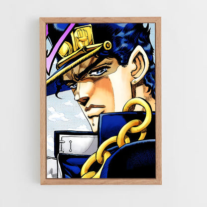 ap-jotaro kujo-3 cadre Bois clair