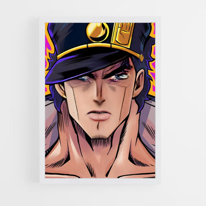 ap-jotaro kujo-6 cadre Blanc