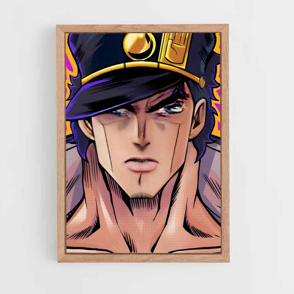 ap-jotaro kujo-6 cadre Bois clair