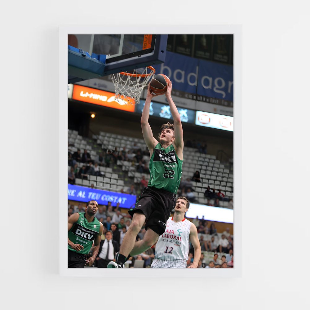 ap-joventut badalona basketball-2 cadre Blanc