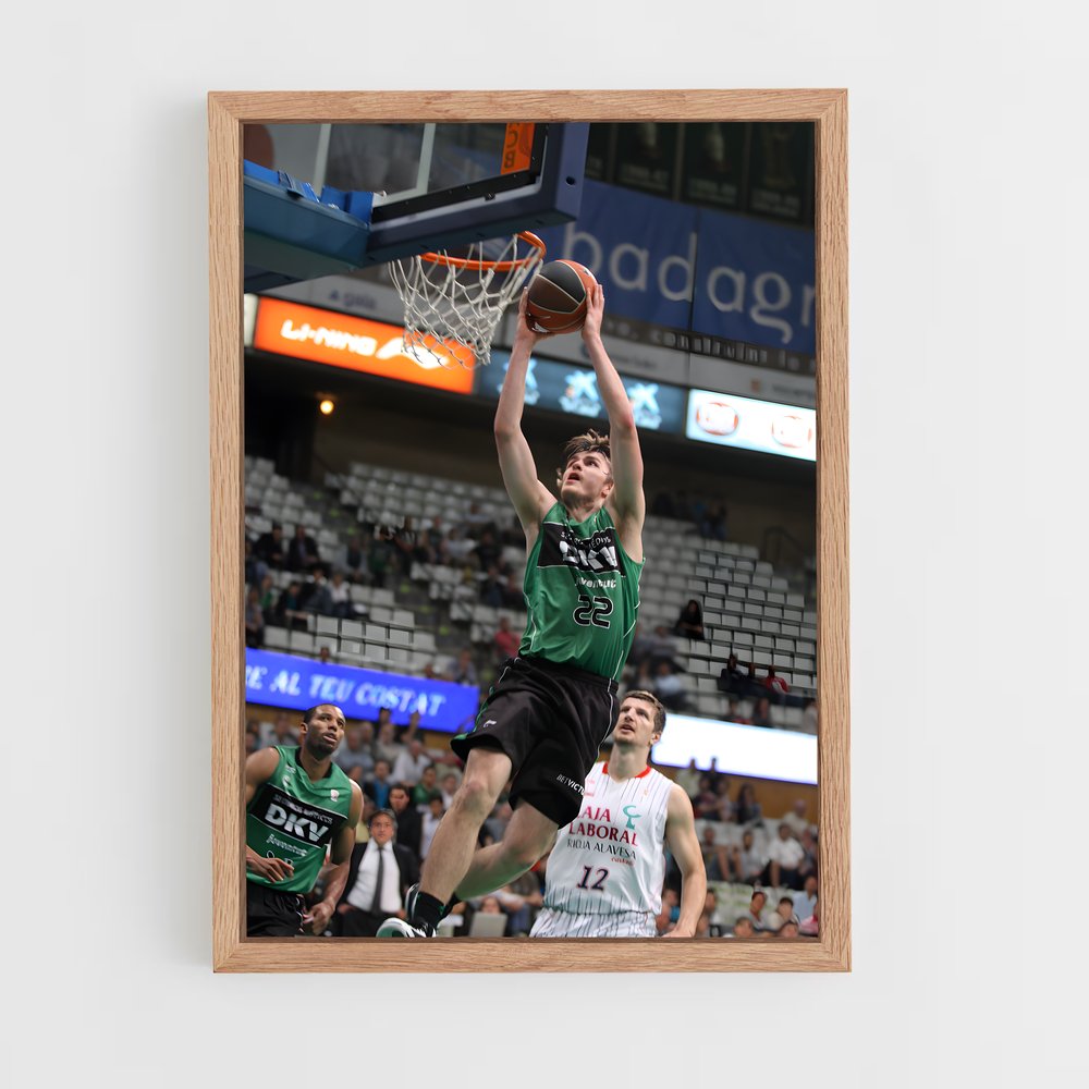 ap-joventut badalona basketball-2 cadre Bois clair