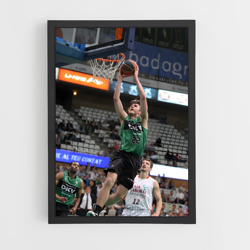 ap-joventut badalona basketball-2 cadre Noir